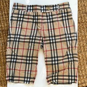 Burberry summer shorts.